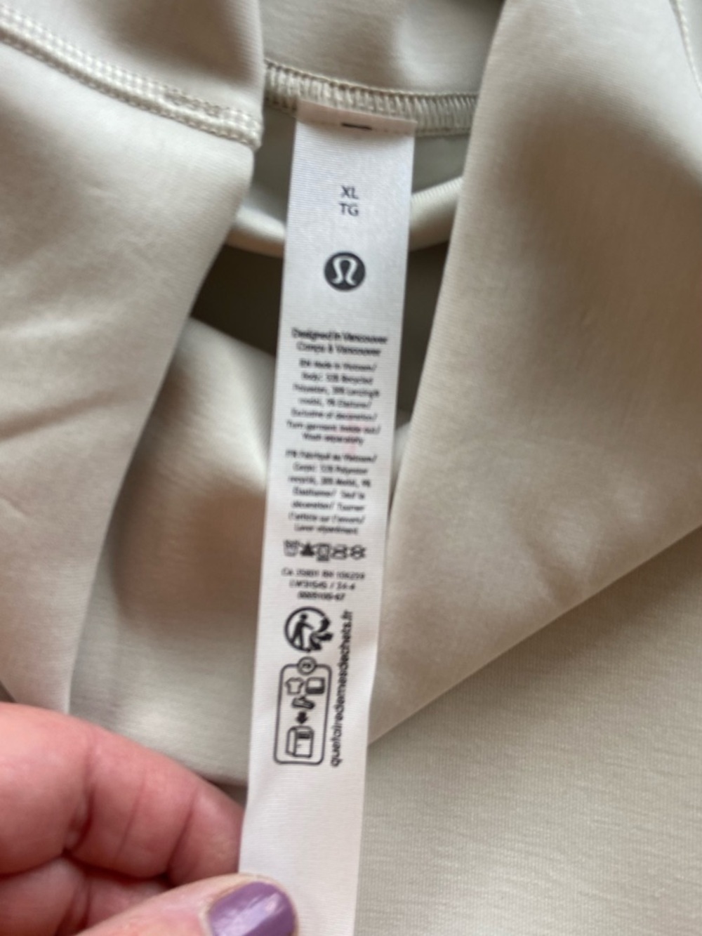 Lululemon Softstreme Crewneck Oversized Pullover - Light Ivory - Picture 5 of 8